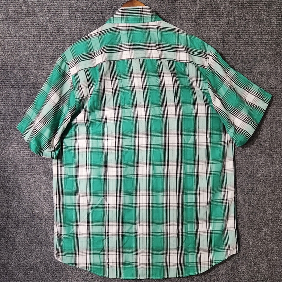 DIXXON Flannel Co. THE Grafton St Bamboo Blend Short Sleeve Shirt Sz XL - Picture 2 of 11